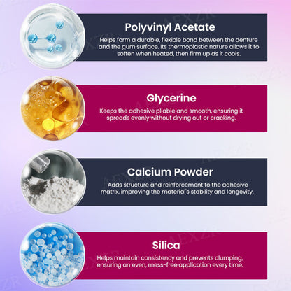 Dobshow® hőre lágyuló fogsorragasztó