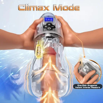 2025 legkelendőbb új maszurbátora 🚀 – 💋 Teljesen átlátszó vibráló, szívó és nyögdécselő férfi maszurbátor 🎁