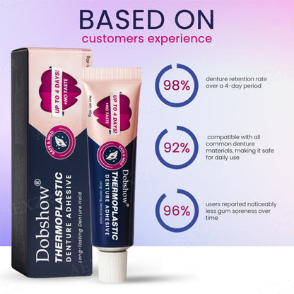 Dobshow® hőre lágyuló fogsorragasztó