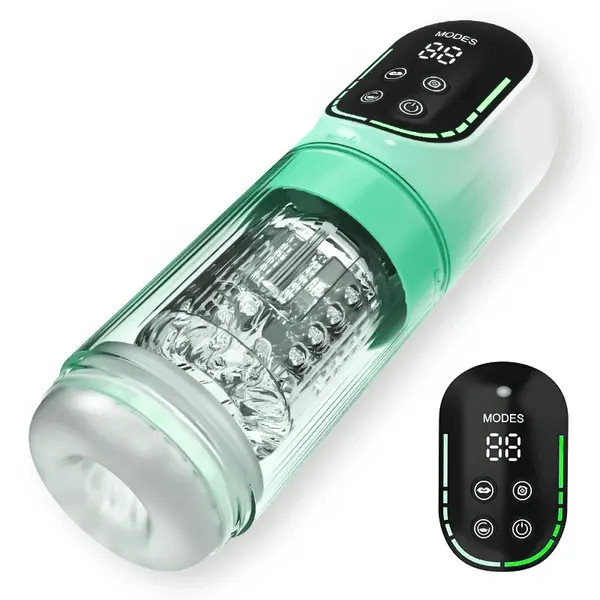 😍Heaven - 5 az 1-ben funkciós automata férfi maszurbátor és szívó péniszpumpa 🎁