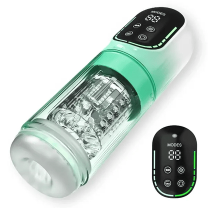 😍Heaven - 5 az 1-ben funkciós automata férfi maszurbátor és szívó péniszpumpa 🎁