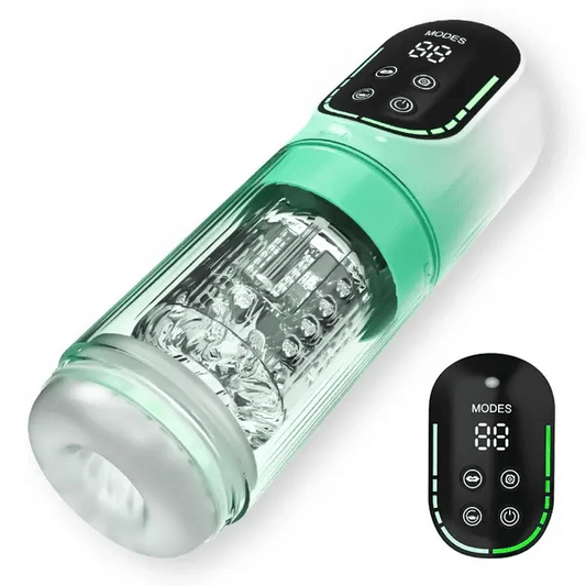 😍Heaven - 5 az 1-ben funkciós automata férfi maszurbátor és szívó péniszpumpa 🎁