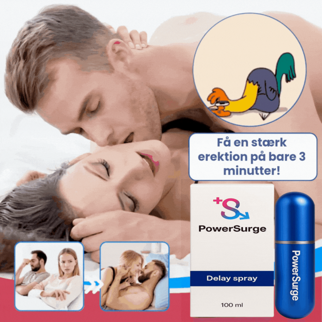 PowerSurge | Erős erekció mindössze 3 perc alatt!